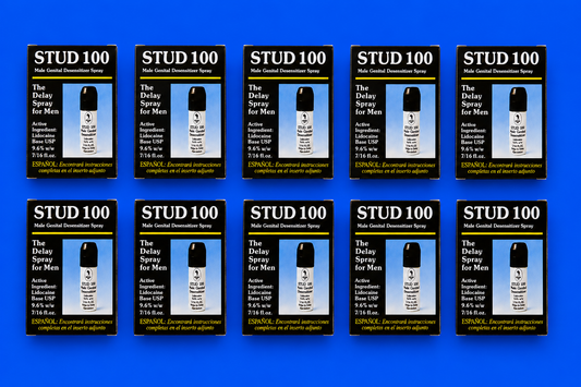 10 Bottles - Stud 100 Desensitizing Spray for Men – 12g